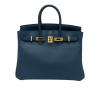 Hermes Birkin 25 Blue Colvert Swift